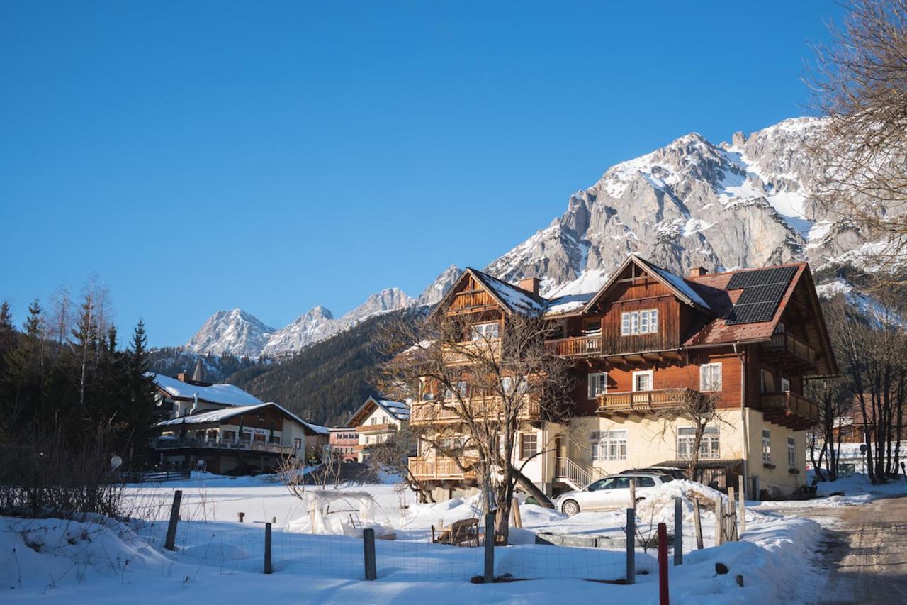 람자우 암 다흐스타인 Haus Alpenruhe By Schladmingurlaub 아파트 외부 사진